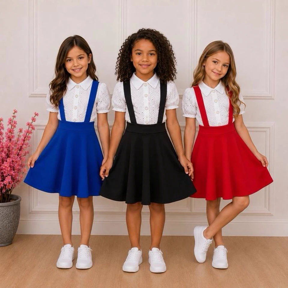 Salopete Godê Infantil